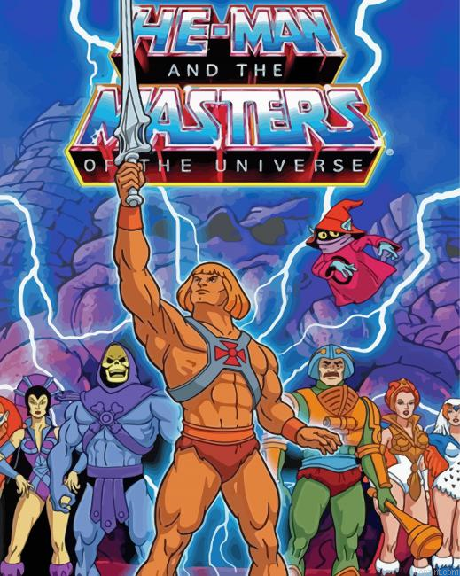 He Man Cartoon Poster Painting By Numberss.png