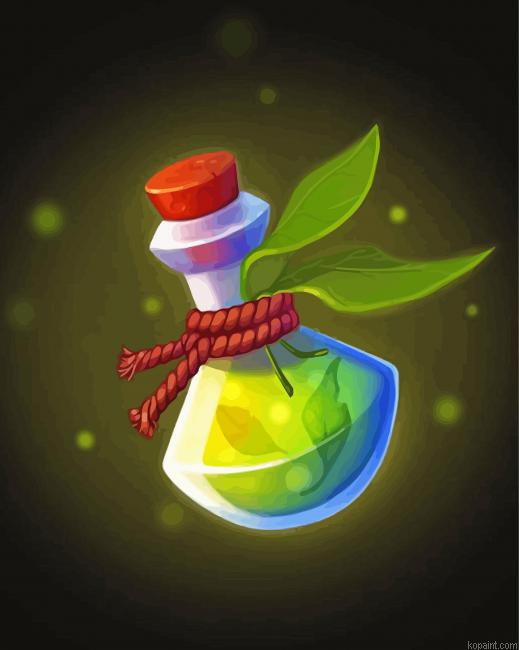 Healing Poison Paint By Numbers