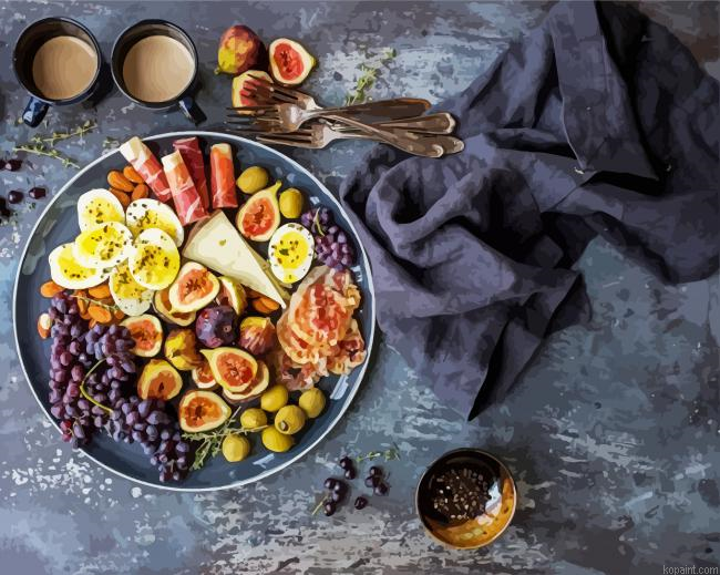Healthy Breakfast Painting By Numberss.png