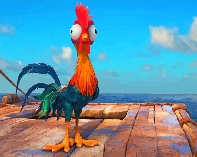 Hei Hei Rooster Painting By Numberss.png