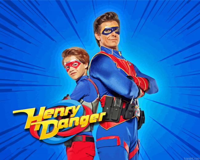 Henry Danger Poster Painting By Numberss.png