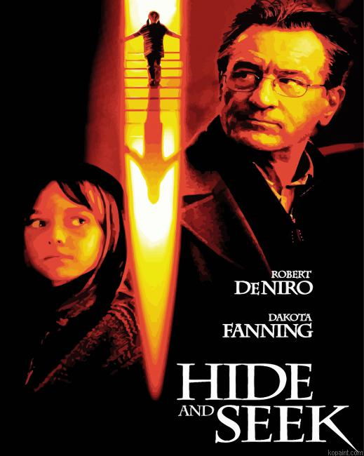 Hide And Seek Film Poster Painting By Numberss.png
