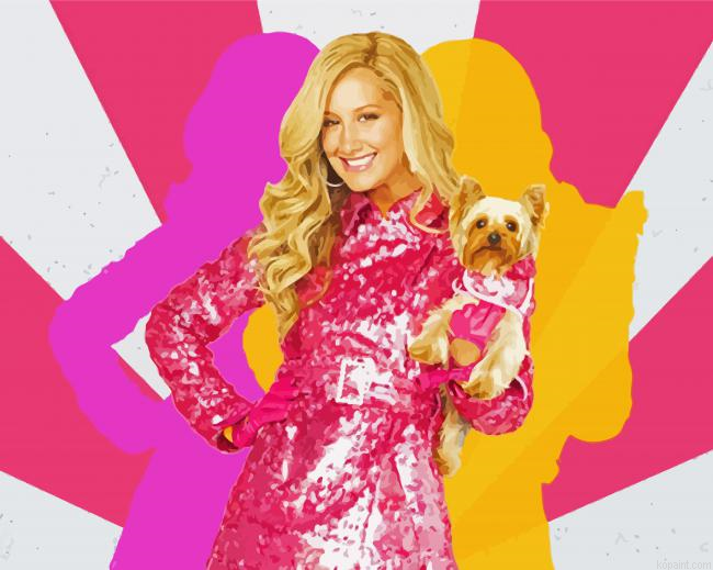 High School Musical Sharpay Painting By Numberss.png