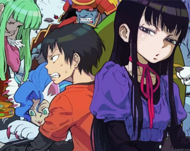 High Score Girl Manga Anime Painting By Numberss.png