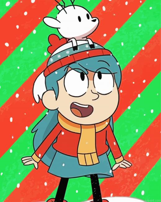 Hilda Anime Painting By Numberss.png