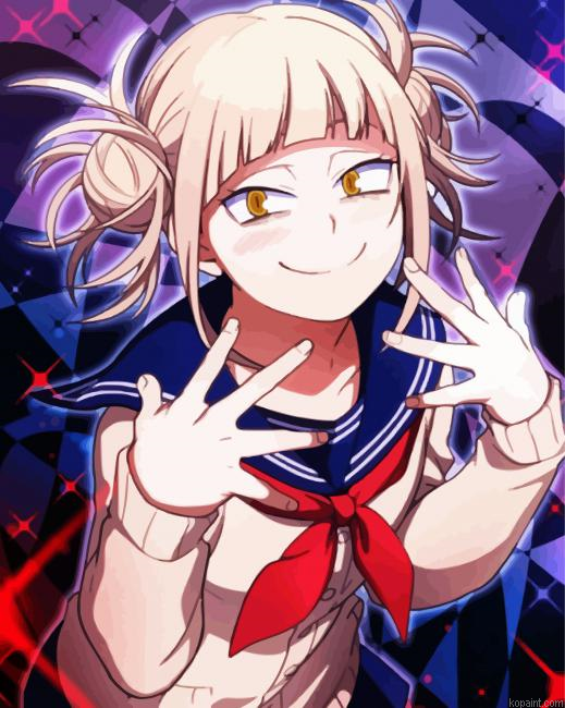 Himiko Toga Paint By Numbers