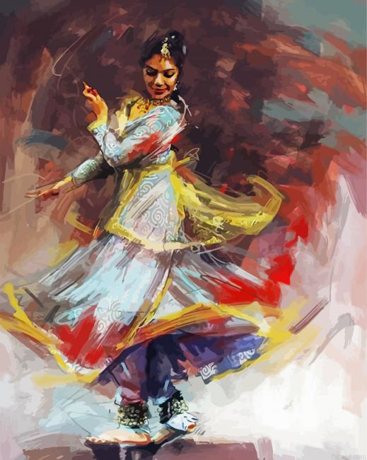 Hindu Dancer Painting By Numberss.png