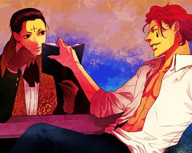 Hisoka And Chrollo Painting By Numberss.png