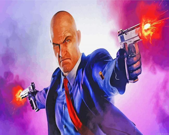 Hitman Game Painting By Numberss.png