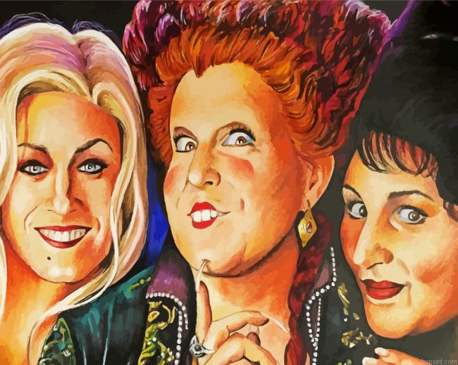 Hocus Pocus The Sanderson Sisters Painting By Numberss.png