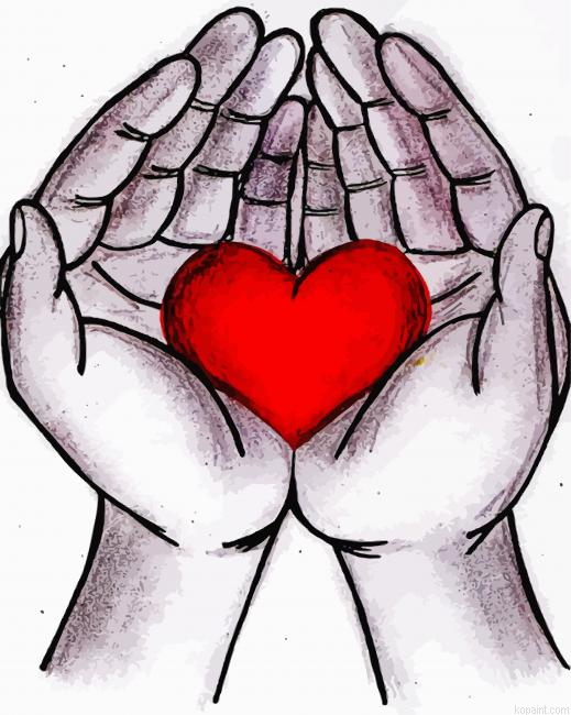 Holding A Heart Painting By Numberss.png