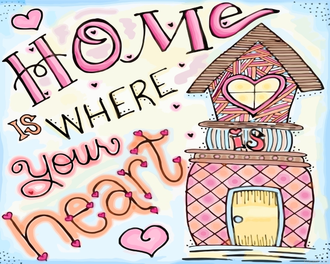 Home Is Where Your Heart Painting By Numberss.png