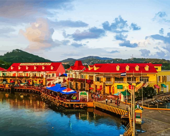 Honduras Roatan Port Painting By Numberss.png
