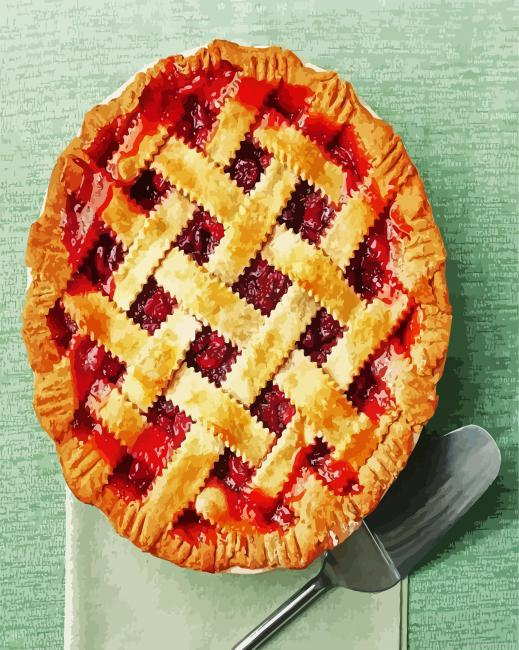 Honey Cherry Pie Painting By Numberss.png