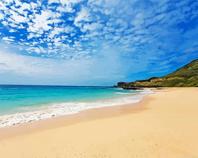 Honolulu Hawaii Beach Painting By Numberss.png