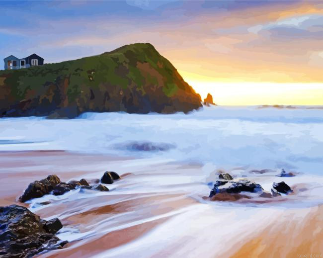 Hope Cove Seascapes Painting By Numberss.png