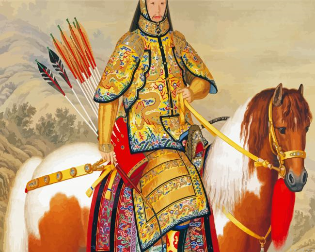 Horse Chinese Painting By Numberss.png