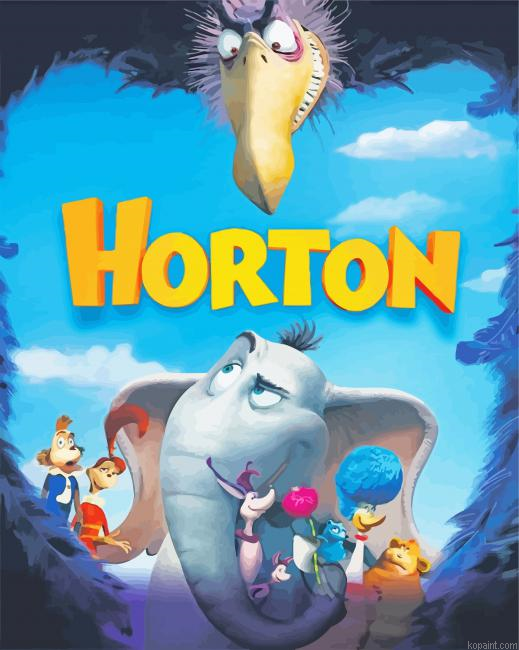 Horton Poster Painting By Numberss.png