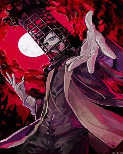 Host Of The Nightmare Bloodborne Paint By Numbers