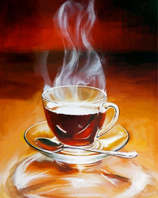 Hot Tea Art Painting By Numberss.png