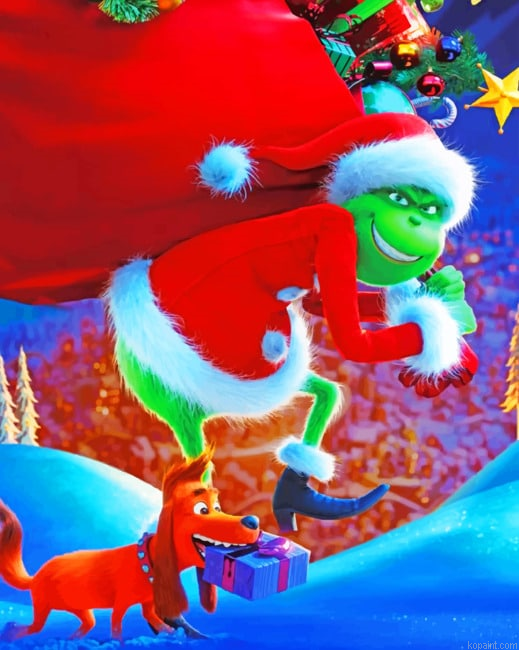 How The Grinch Stole The Christmas New Painting By Numberss.png