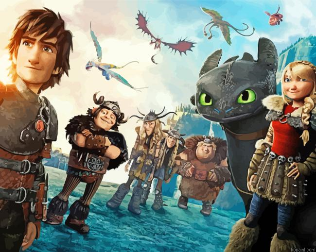 How To Train A Dragon Painting By Numberss.png