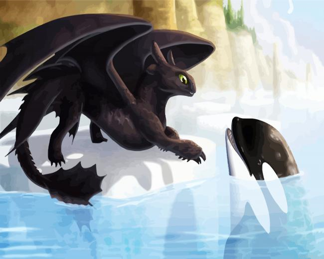 How To Train Your Dragon And Orca Paint By Numbers.png
