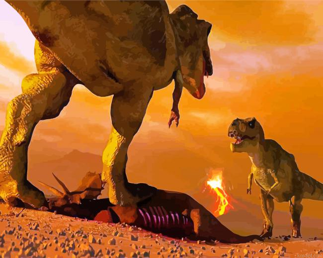 Huge Dinasaurs Painting By Numberss.png