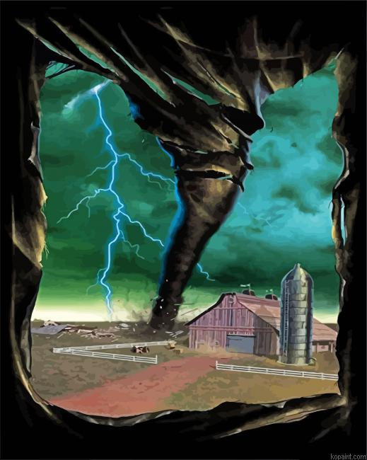 Huge Lightning Tornado Painting By Numberss.png