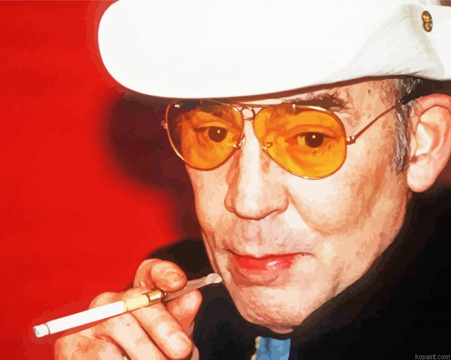 Hunter S Thompson Painting By Numberss.png