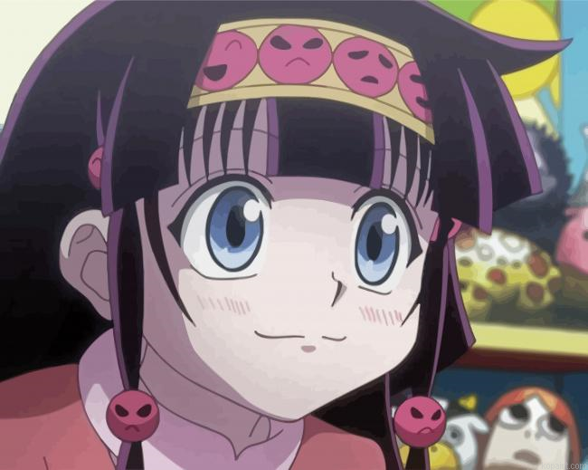 Hunter X Hunter Alluka Painting By Numberss.png