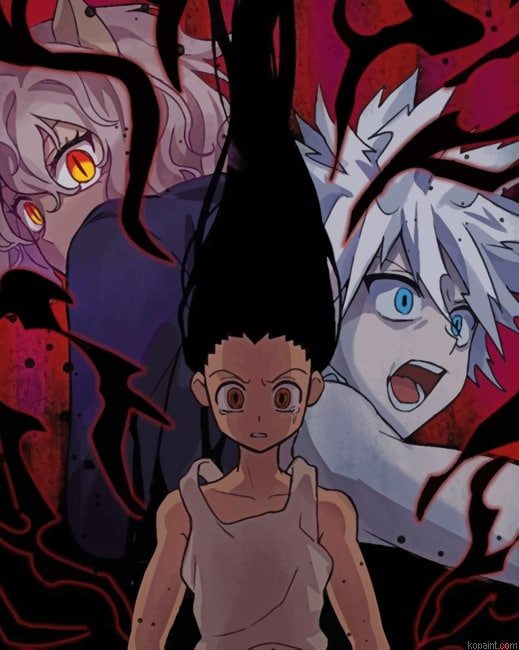 Hunter X Hunter Anime New Painting By Numberss.png