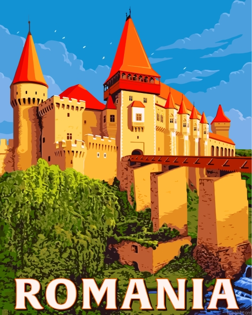 Hunyad Castle Painting By Numberss.png