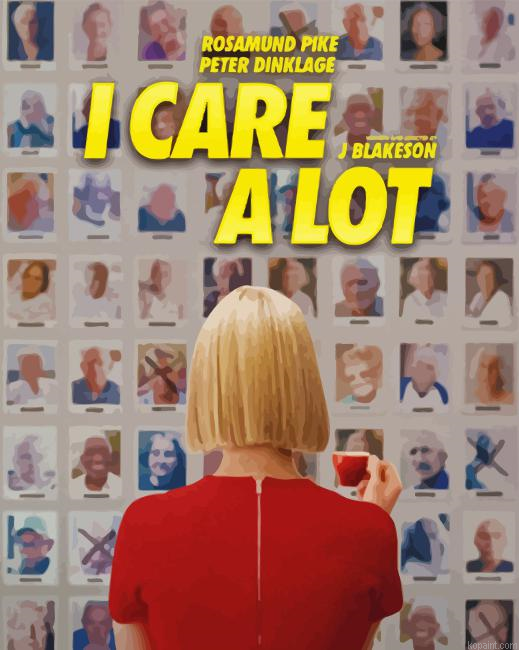 I Care A Lot Movie Paint By Numbers