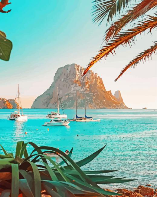 Ibiza Sea View Painting By Numberss.png