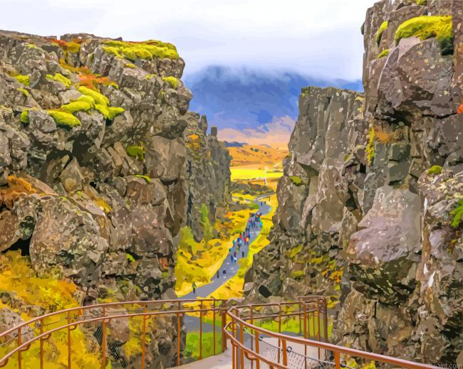 Iceland Thingvellir National Park Painting By Numberss.png