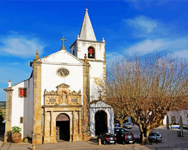 Igreja De Santa Maria Painting By Numberss.png