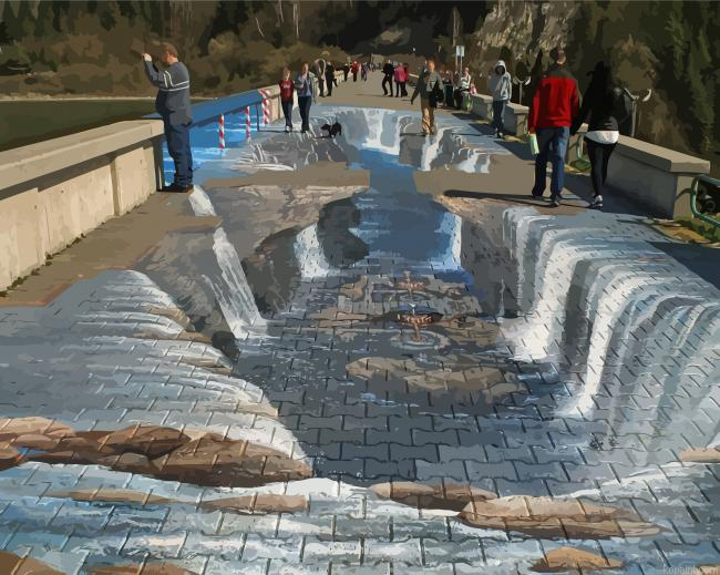 Illusion Space Paint By Numbers