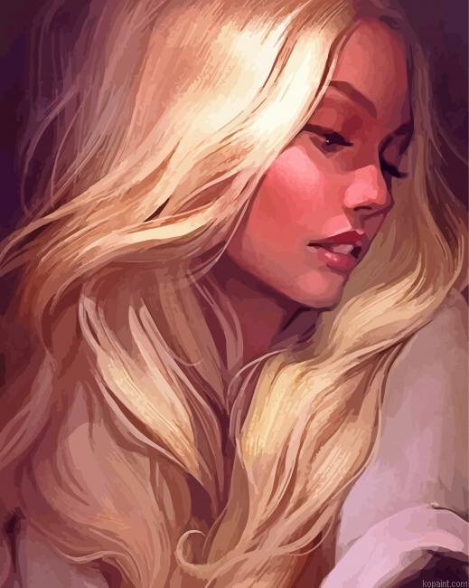 Illustrated Girl Painting By Numberss.png
