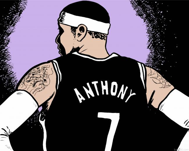 Illustration Carmelo Anthony Player Painting By Numberss.png
