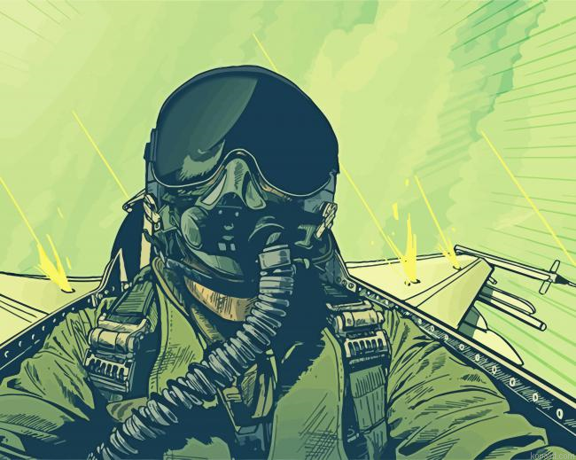 Illustration Fighter Pilot Painting By Numberss.png