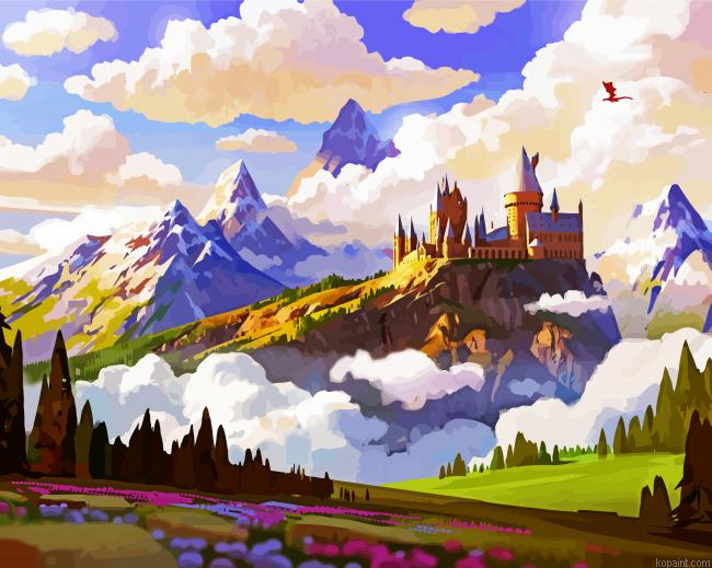 Illustration Hogwarts Castle Painting By Numberss.png