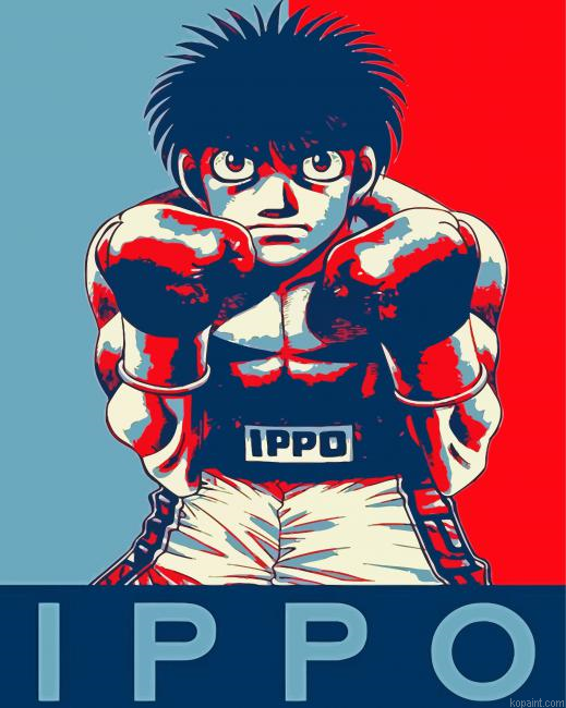Illustration Ippo Makunouchi Painting By Numberss.png