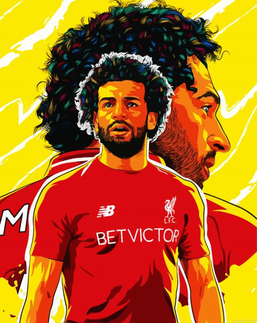 Illustration Mohamed Salah Painting By Numberss.png