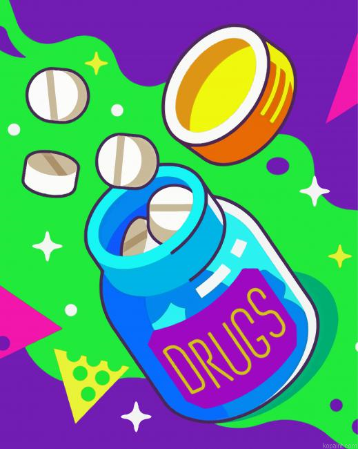 Illustration Pills Painting By Numberss.png
