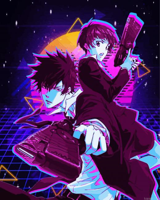 Illustration Psycho Pass Painting By Numberss.png