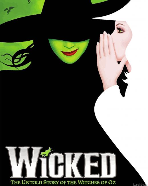 Illustration The Wicked Witch Of The West Painting By Numberss.png