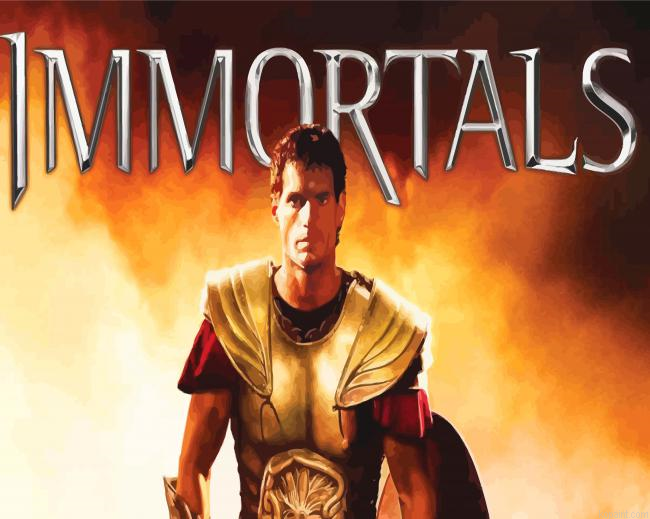 Immortals Movie Poster Painting By Numberss.png