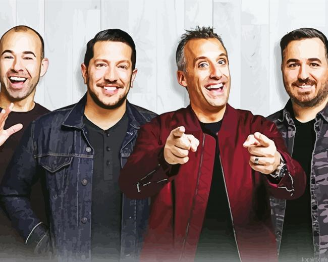 Impractical Jokers Tv Show Painting By Numberss.png
