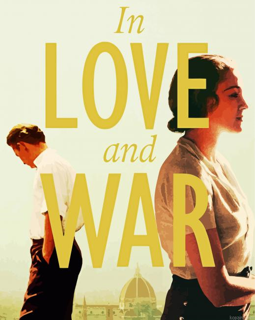 In Love And War Movie Poster Paint By Numbers